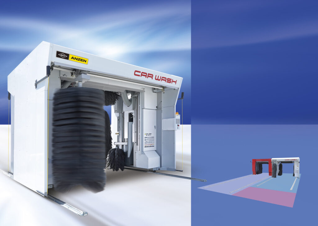 省スペース門型洗車機ゼクス