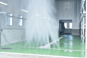 車両自走型 下部洗浄装置 スルーワッシャー