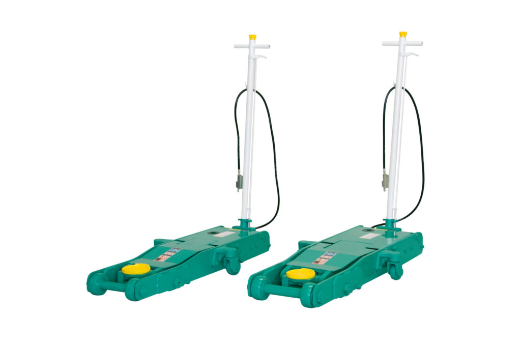 静音型 低床エア式ガレージジャッキ