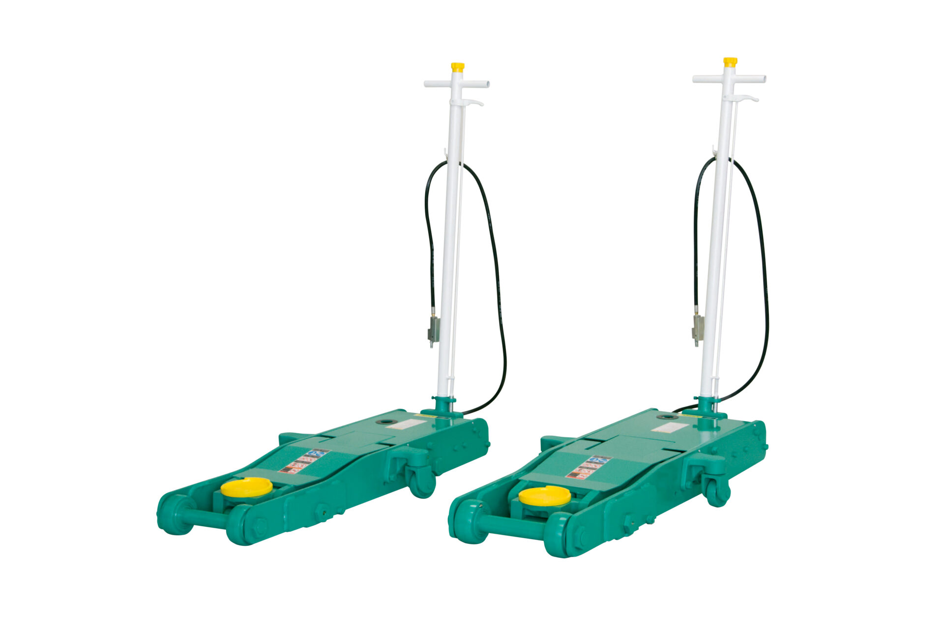 商品写真：静音型 低床エア式ガレージジャッキ