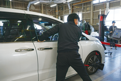 ローリング補正を実施