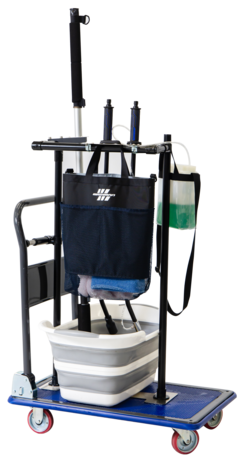 オリジナルのカートキットでトラック洗車をより効率的に