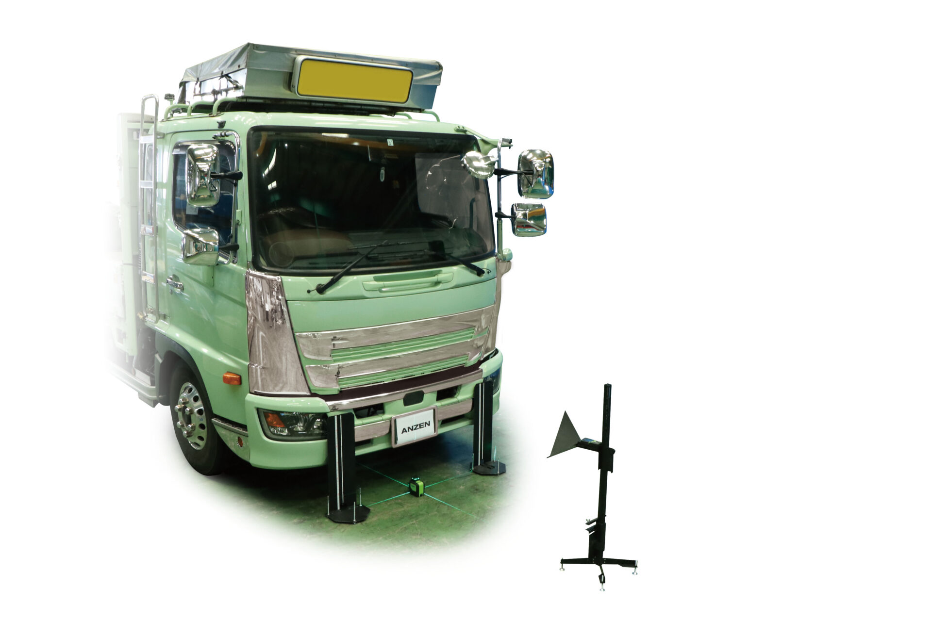 商品写真：大型車エーミングターゲットセット