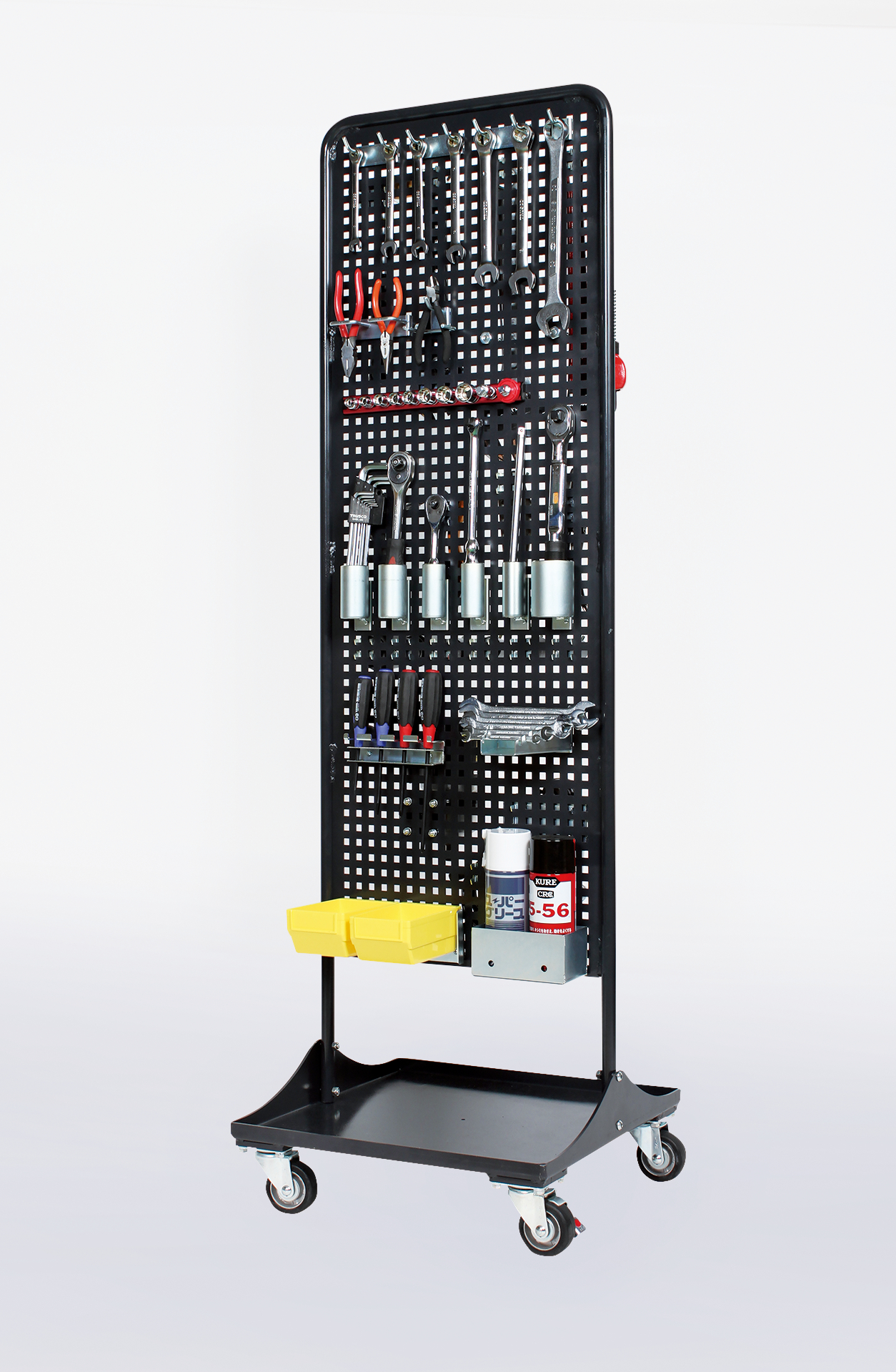 商品写真：工具パンチングワゴン