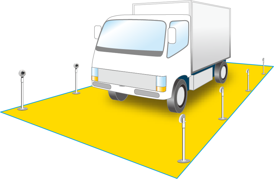 商品写真：車両画像取得装置
