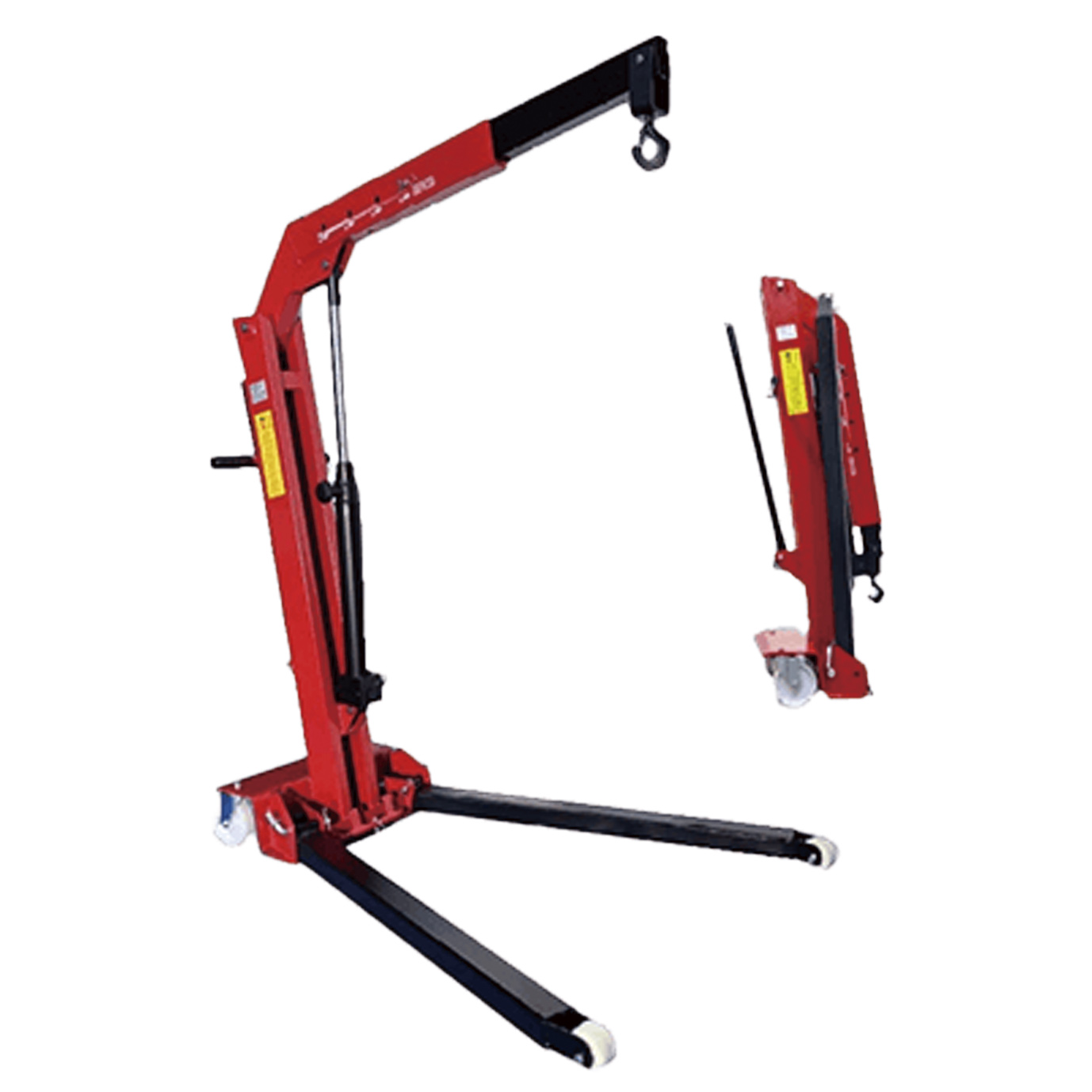 商品写真：低床型エンジンクレーン