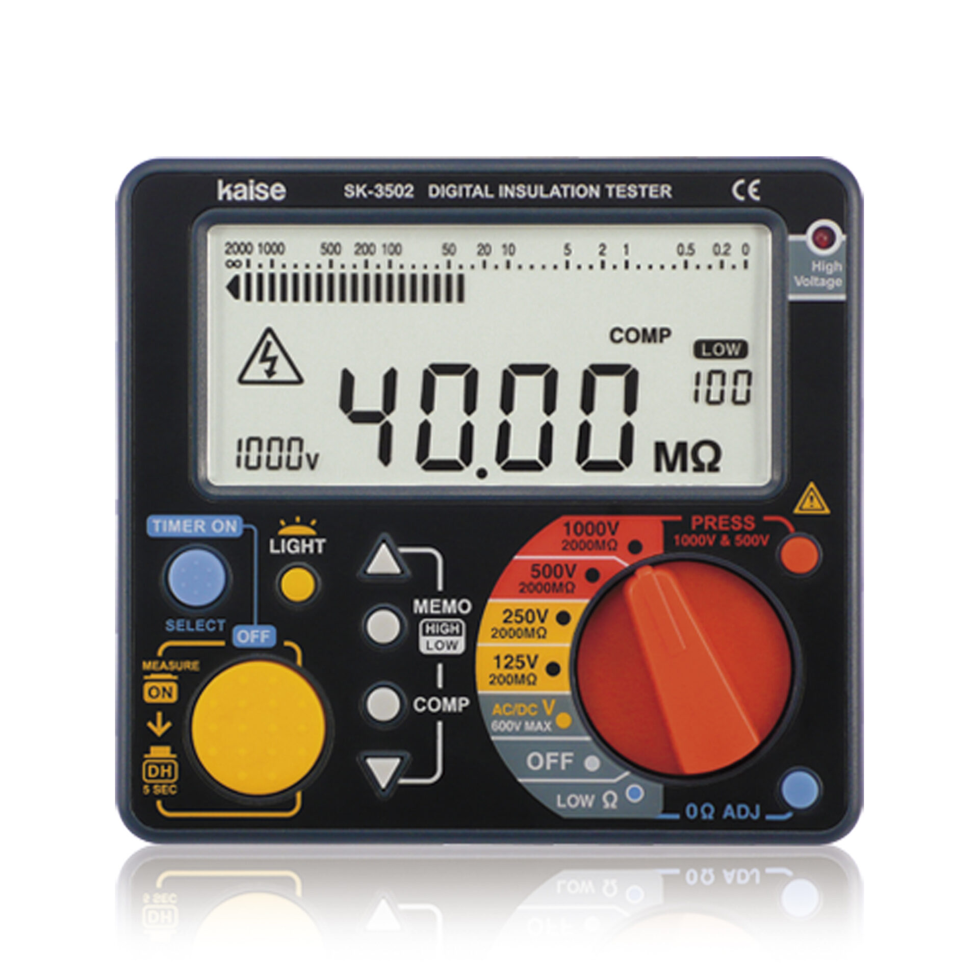 商品写真：デジタル絶縁抵抗計